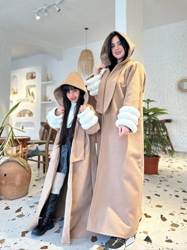 طقم فرو الام والطفله