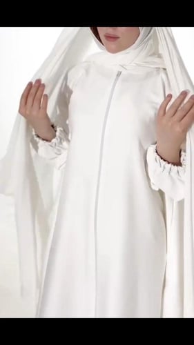 عباية العمره الشكل الجديد مع غطاء الراس