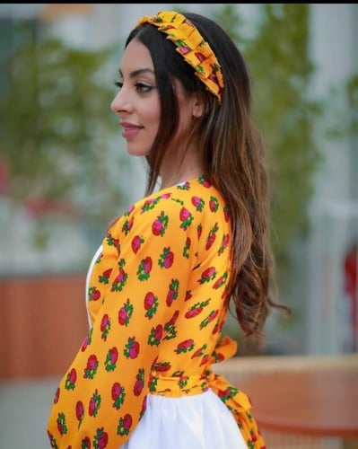 فستان شالكي جديد