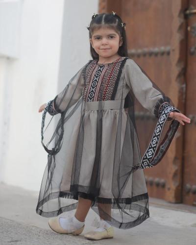 فستان يوم التاسيس بناتي فخم