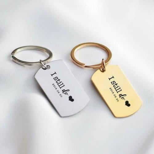 ميدالية مفاتيح حفر ليزر