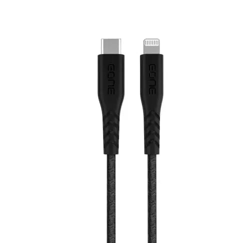 سلك شحن بي دي أيفون أسود - EONE