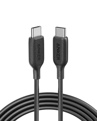 سلك شحن تايب سي تايب سي 2 متر أسود - ANKER