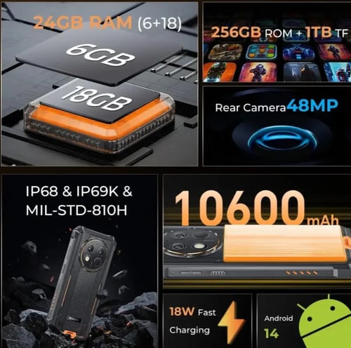 Oukitel G1 256G Black