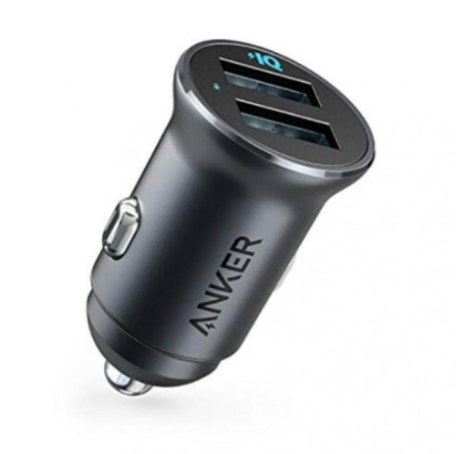 شاحن سيارة بقوة 24 واط أسود - ANKER