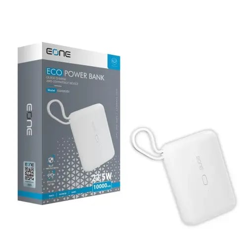 باور بانك بسعة 10 الاف مل أمبير بقوة 20 واط ECO أب...