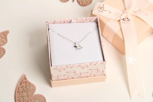 Queen Butterfly Necklace