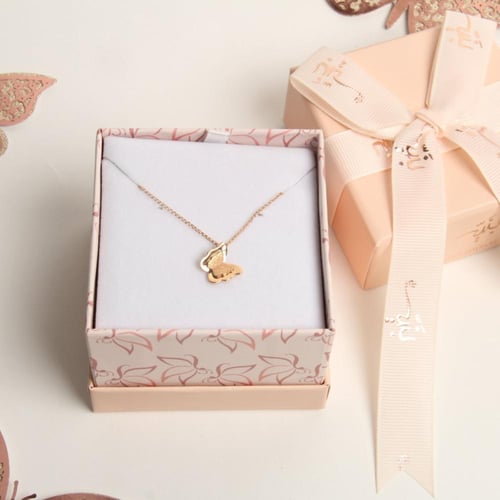 Sulphur Butterfly Necklace