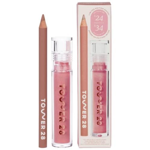 Tower 28 Beauty Line + Shine Lip Liner and Lip Glo...