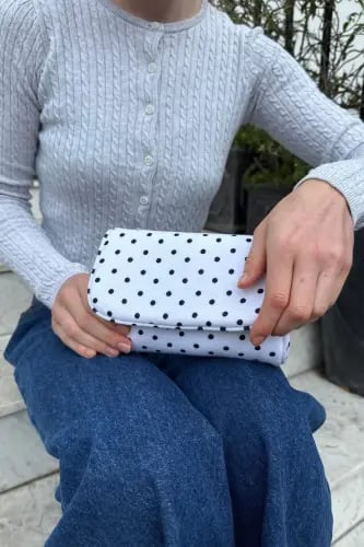 POLKA DOTS MAKEUP BAG