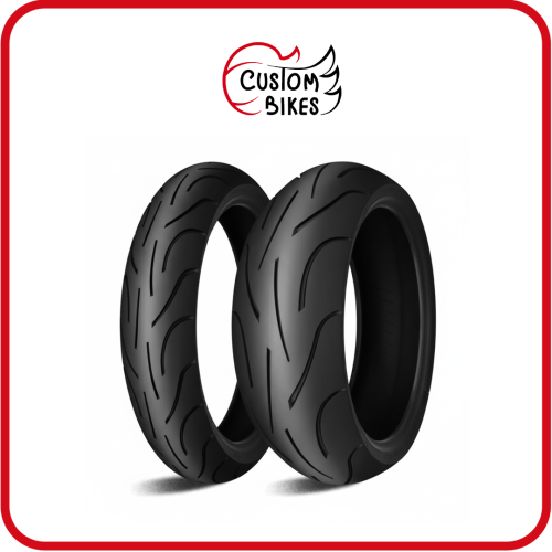 طقم كفرات مشلان PWR2CT 120/70ZR17(58W)TL-PWR2CT 19...