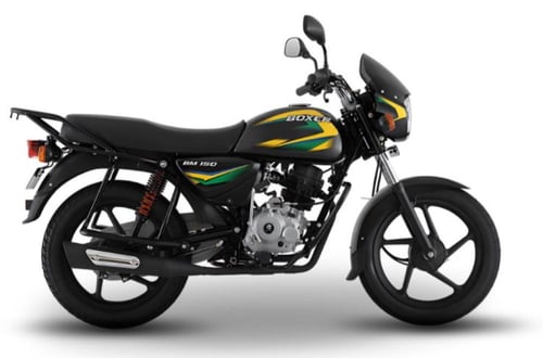 دراجة نارية بوكسر هندي BM150cc لون اسود BOXER
