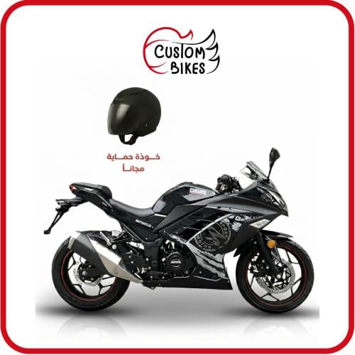 دراجة نارية ريس 250CC موديل 2026 لون اسود