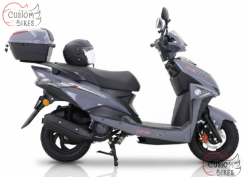 دراجة نارية بطة لون رمادي 2026 - CM150