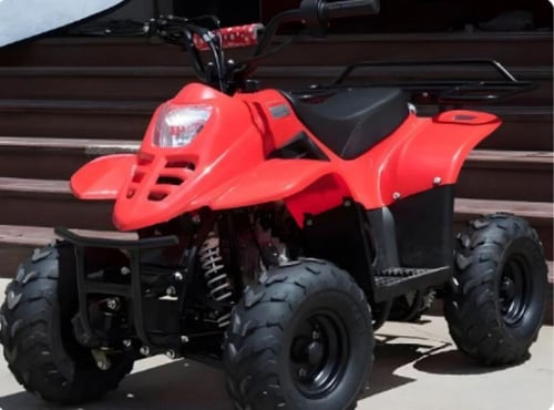 دباب اربع كفرات مقاس 110cc: A7-02 لون احمر