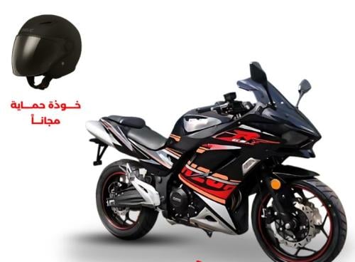 دراجة نارية 400CC من باور سبورت لون أسود 2026