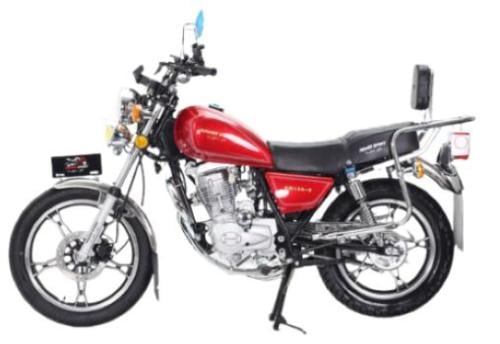 دراجة نارية GN اباتشي كوبرا الزلزال لون أحمر