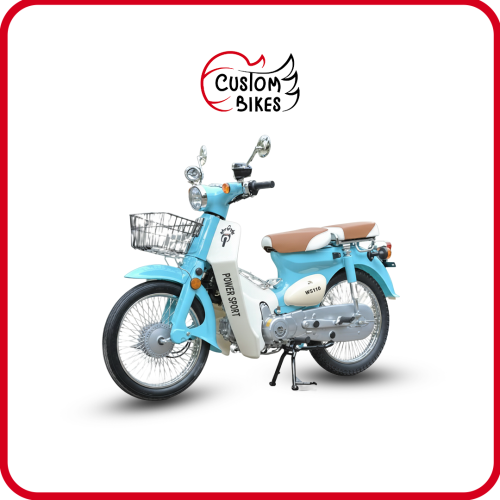 دراجة نارية كلاسيك شبيه الهوندا 110 لون ازرق - WS1...