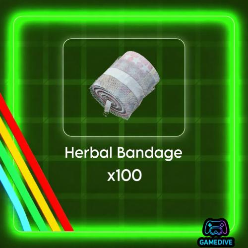 هيربال باندج ١٠٠ حبة | x100 Herbal bandage