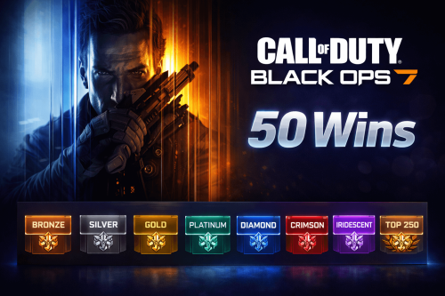 حساب جاهز للرانك 50 فوز بلاك اوبس 7