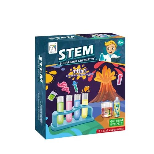 تجارب علمية (14 تجربة) المخصصة للأطفال.