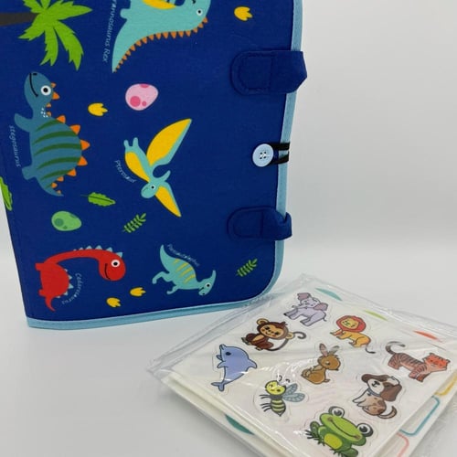 لعبة منتسوري حقيبة النشاط الحسي التفاعلية للأطفال