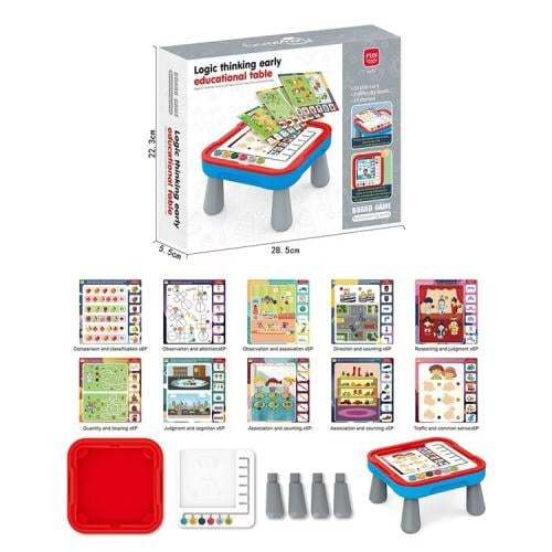لعبة طاولة التعلم التعليمية (logic thinking table)