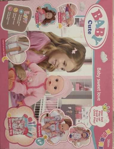 لعبة دمية بحقيبة ظهر