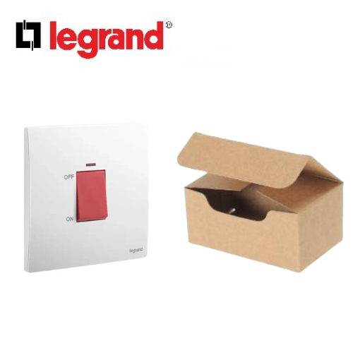 كرتون 10 حبه مفتاح مكيف ليجراند ماليا ابيض