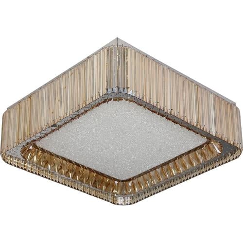 نجف مودرن فضي لون الانارة 3 اضاءات 600*600 95 واط