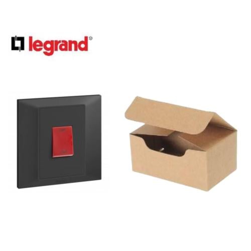 كرتون 10 حبه مفتاح مكيف ليجراند بلانكو S اسود