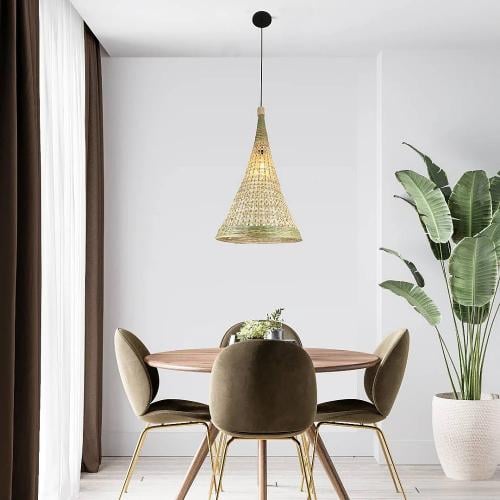 علاقي قش مفرد E27 قطر 45 سم