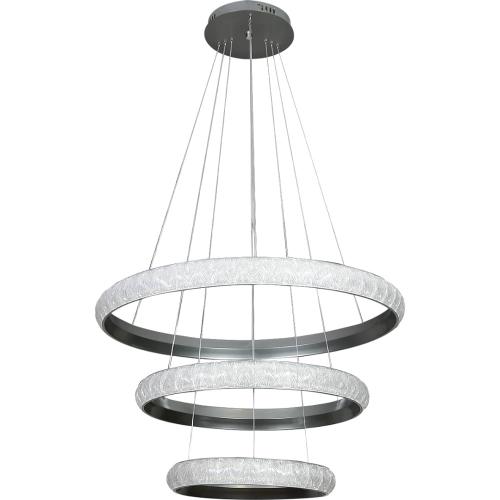 علاقي مودرن فضي +3 اضاءات 400+600+800 200W