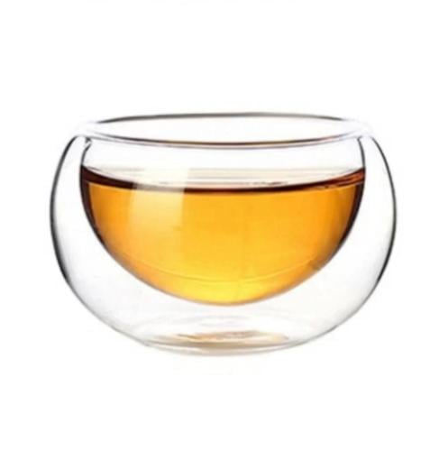كوب زجاجي دبل 50 مل - Double wall glass cup 50ml