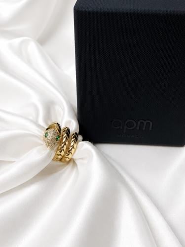 خاتم apm ذهبي