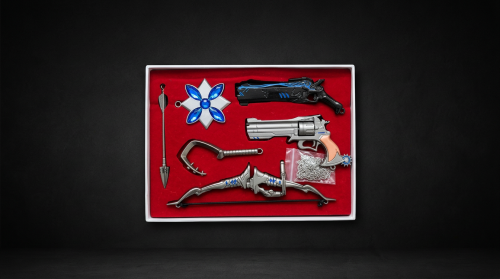 Overwatch Metal Weapon Model Collection Box