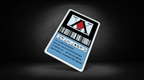 Hunter x Hunter License Card
