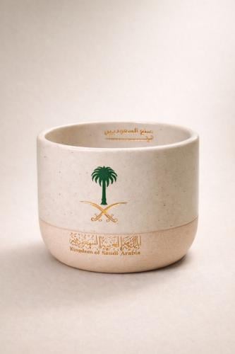 فنجان وطن - أخضر وذهبي- 100 مل