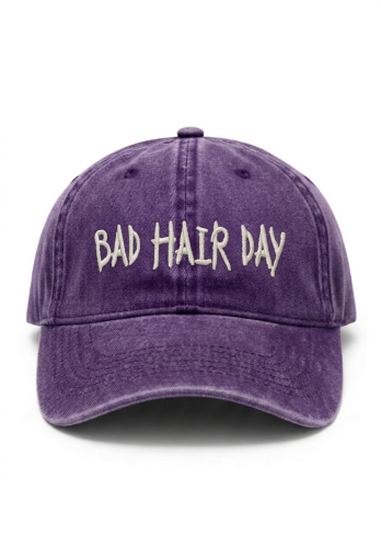 كاب بعبارة BAD HAIR DAY