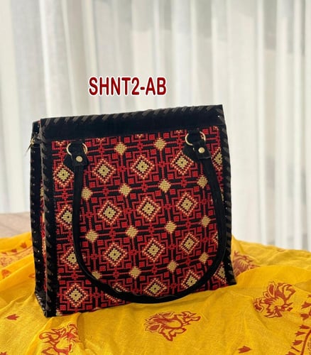 شنطه عسيري تطريز فلسطيني