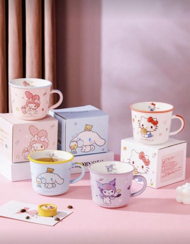 كوب سيراميك شخصيات سانريو