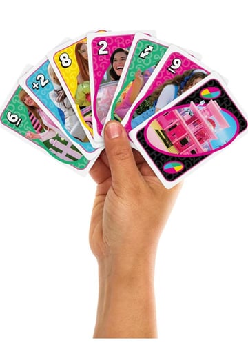 لعبة أونو شخصيات فلم باربي