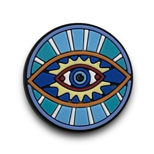 عين الحماية دائرة ملون