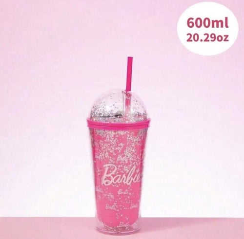 كوب بلاستيك باربي