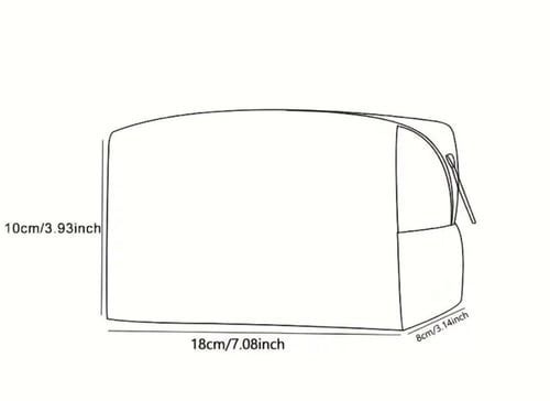 حقيبة مكياج كرز