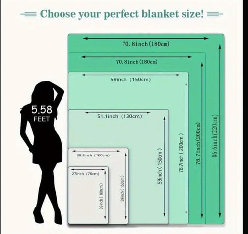 بطانية مع مخدة ستيتش