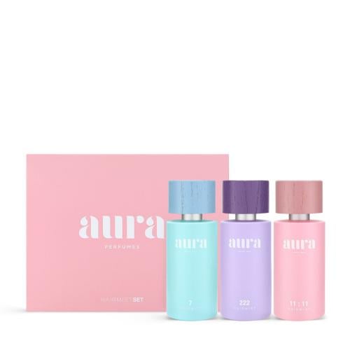 مجموعة معطرات الشعر - 3 حبات عطور اورا