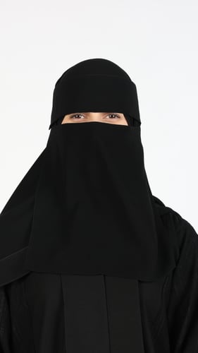 نقاب اسلامي 12 انش