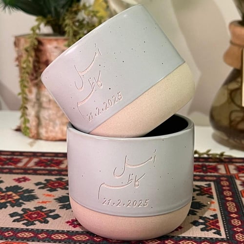 كوب قهوة رصاصي (180ملم)