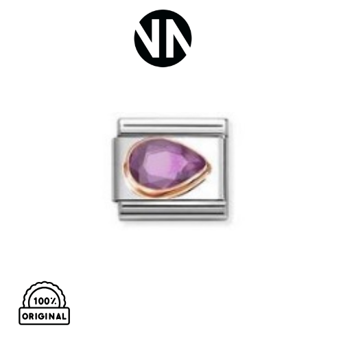 شكل تركيب روز قولدحجر زيركون PURPLE